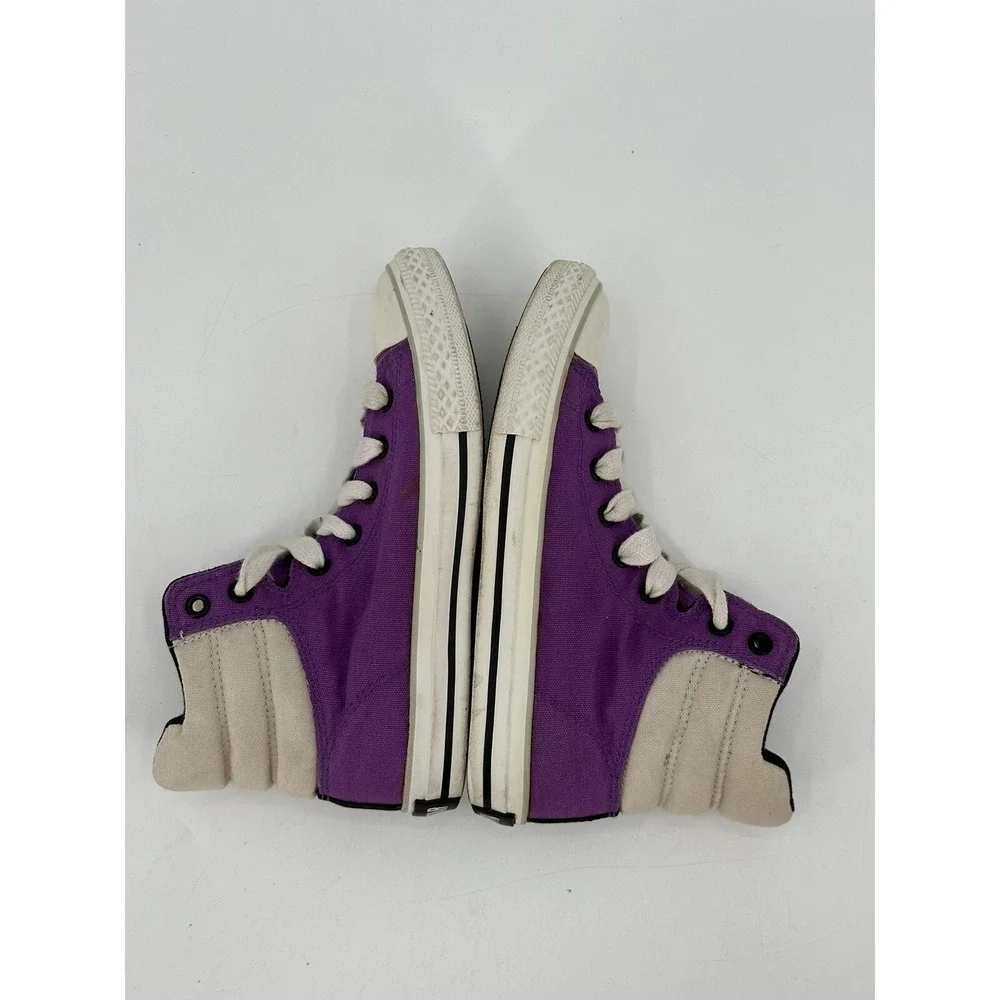 Chuck Taylor Converse All Star‎ Purple High Top Youth Size 3 (316136F)